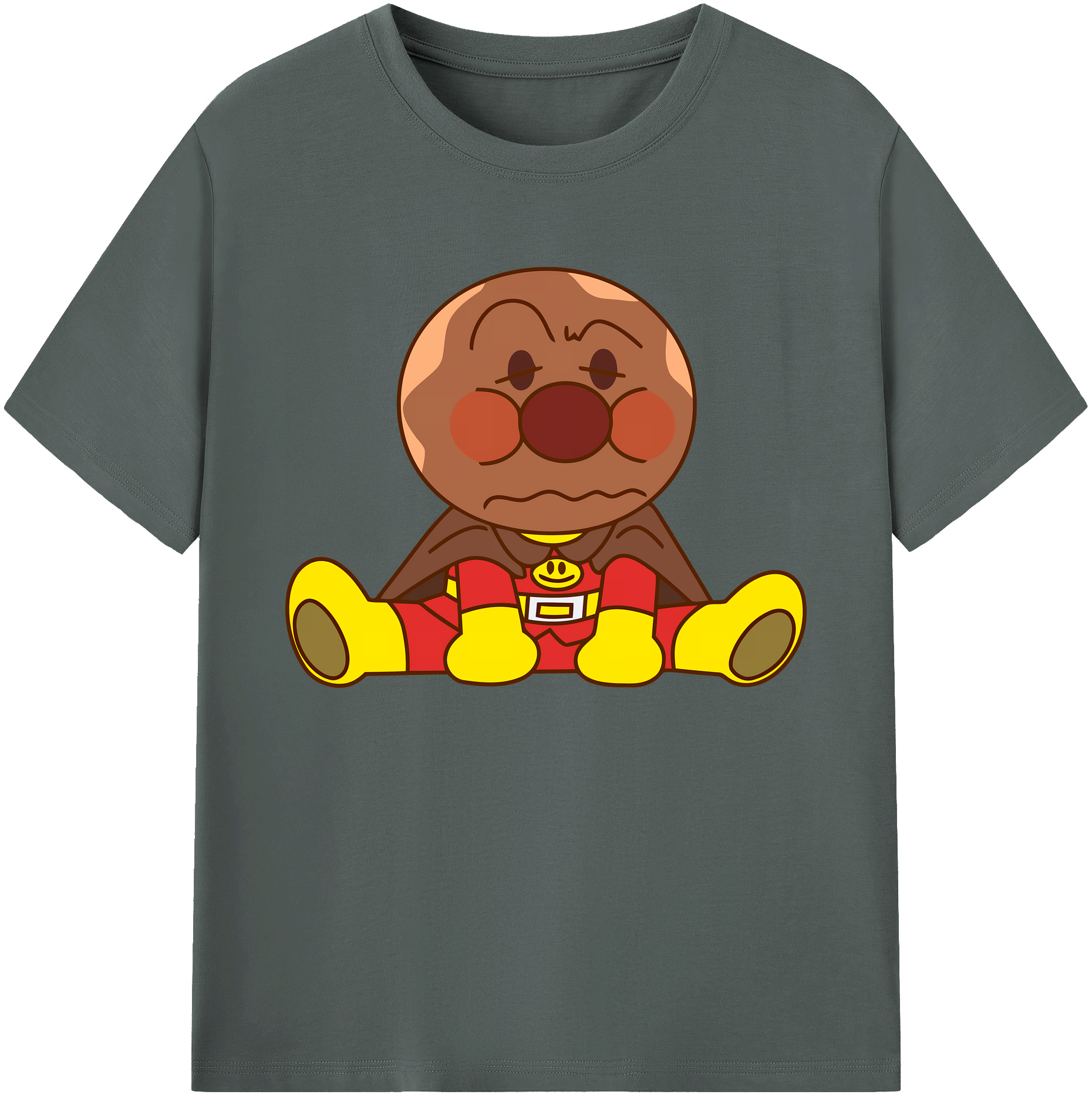 （画像用） アンパンマン Anpanman 綿100％ メンズ半袖Tシャツ｜肌触りやわらか＆通気性
